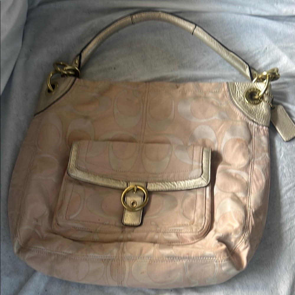 Coach Tan Shoulder Bag